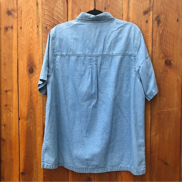 Albuquerque International Balloon Fiesta Embroidered Denim Button Shirt - Medium - Picture 3 of 15